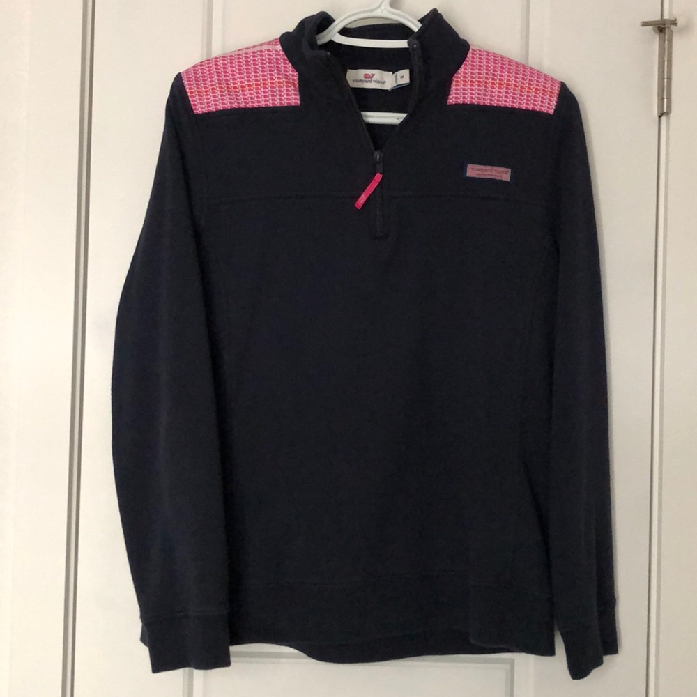 Vineyard Vines Navy Shep Shirt Sz M